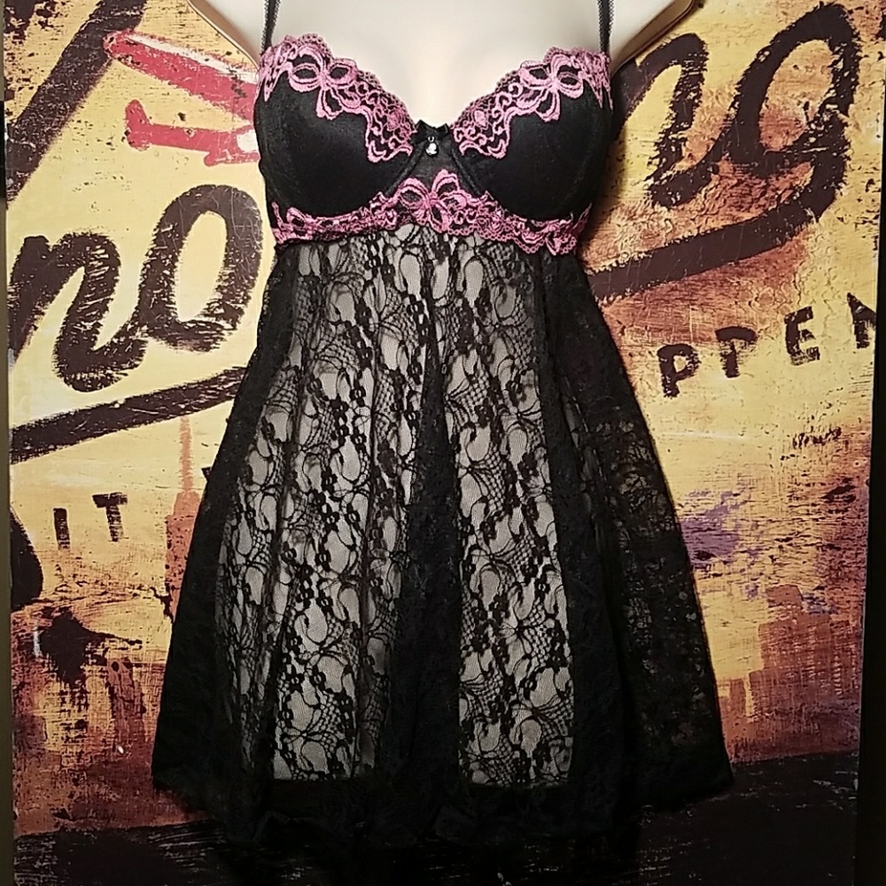 Lingerie~Large Black